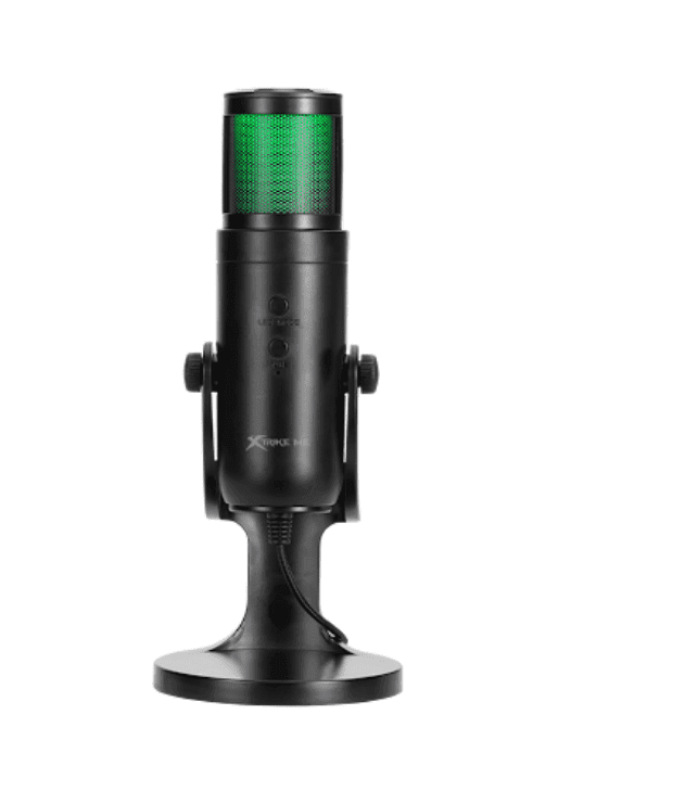 Professional USB RGB Microphone Condenser Mic For Gaming Xtrike Me XMC-03