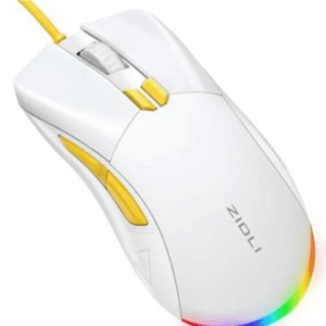 Zidli M85 RGB Gaming Mouse Optical Sensor 16,000 DPI 1000 Hz Polling Rate Paracord Cable ultra Lightweigh 68gram