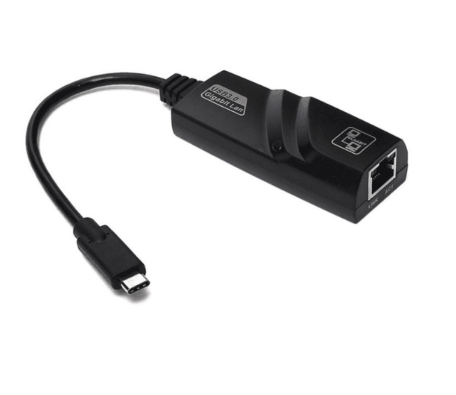 USB Type-C To RJ45 Lan Network Ethernet Adapter USB Lan Card External