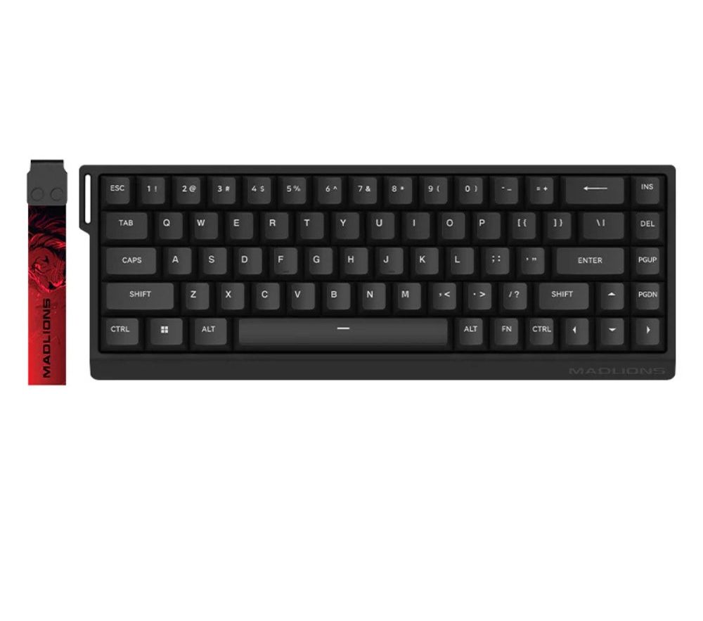 Madlions 68HE Black Color Magnetic Switch Gaming Keyboard – 68% Layout, 8000Hz Polling Rate