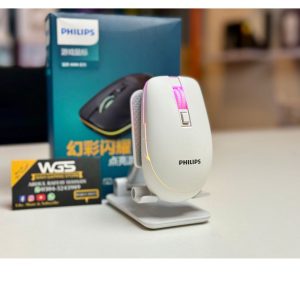 Philips Tri-Mode RGB Gaming Mouse – 2.4 GHz Wireless | Bluetooth | Wired | 10000 DPI