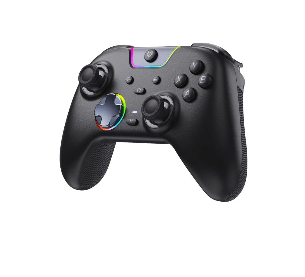 EasySMX X05 Pro Wireless Gaming Controller – Hall Effect Joysticks, Tri-Mode Connectivity, RGB Lights and Turbo, Anti-Drift Controller