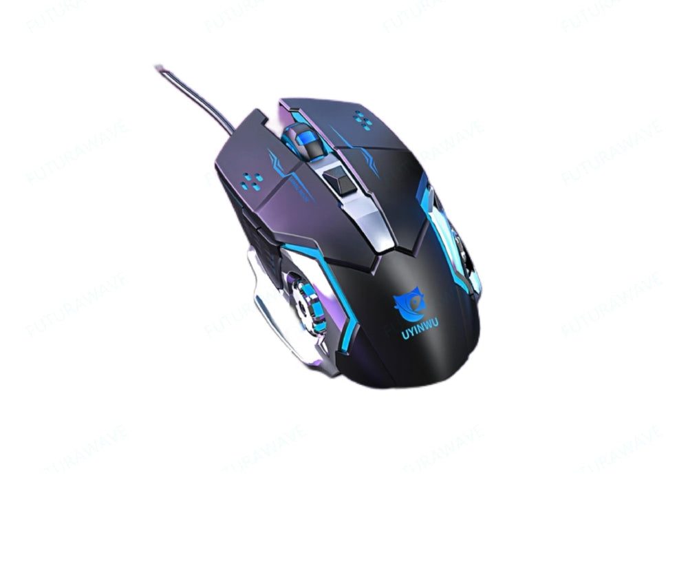 UG-12 Wired RGB Gaming Mouse - 7 Buttons Gaming Mosue