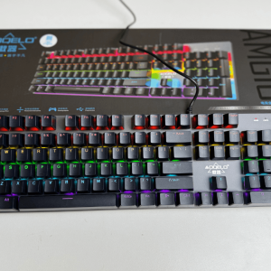 AOQELO AMG10 RGB Gaming Keyboard with Otemo Blue Switches Best Build Quality
