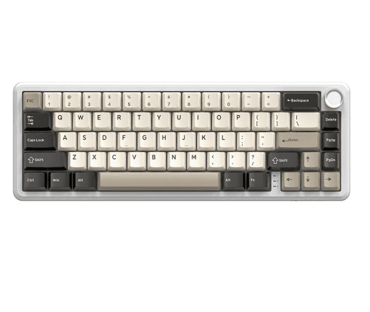 ATTACK SHARK X66 Wireless Mechanical Keyboard with Side Printed PBT Keycaps