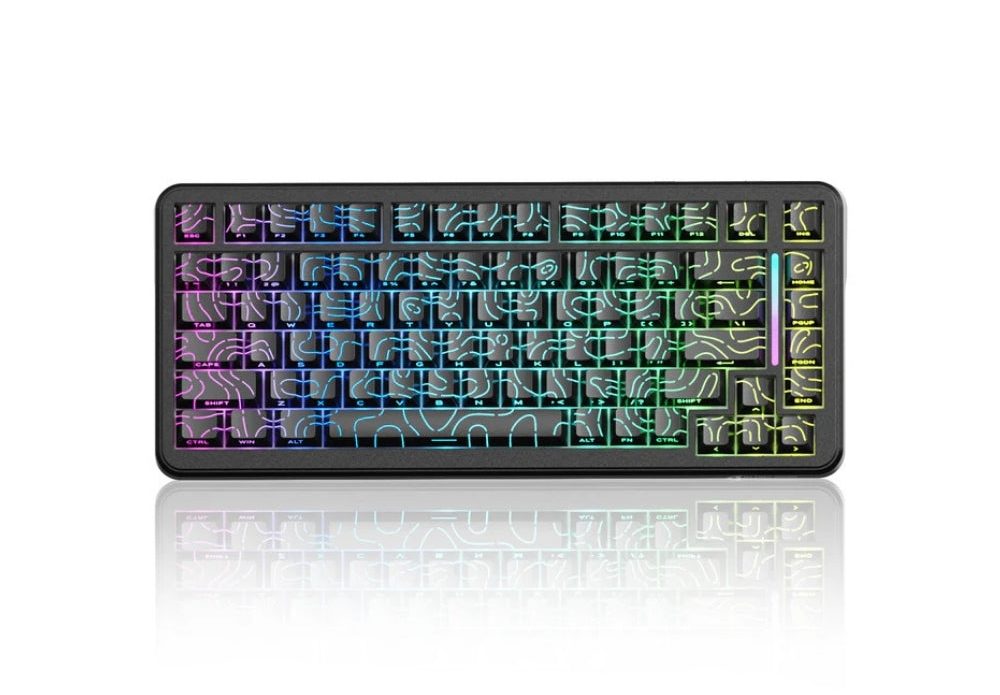 Attack Shark X82 Pro HE Gaming Keyboard With 1 Year Warranty Wireless Rapid Trigger Gaming Keyboard Magnetic Switch With Snap Tap