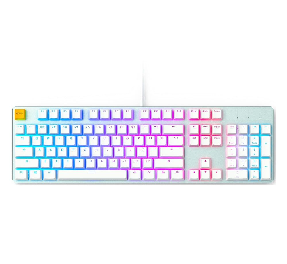 Glorious GMMK Full-Size Modular Mechanical Keyboard – Hot-Swappable RGB Gaming Keyboard