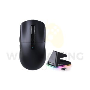 Attack Shark X6 Tri-Mode Wireless Gaming Mouse with Charging Dock