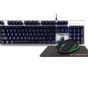 Gamdias Hermes EC1 3-in-1 Gaming Combo – Mechanical Keyboard, Precision Mouse & Mousepad
