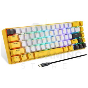 Motospeed BK67 Bluetooth Mechanical Gaming Keyboard – 67-Key RGB