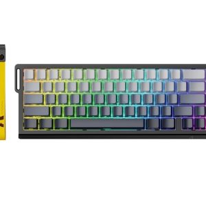 Attack Shark X68 HE Moon Light Gaming Keyboard With 1 Year Warranty Rapid Trigger Keyboard Magnetic Switch With 8000hz Polling Rate