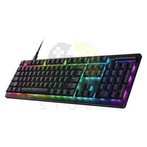 Razer DeathStalker V2 Low-Profile Optical - Wired Gaming Keyboard - Dedicated Media Controls | Roller & Detachable USB Type-C Cable