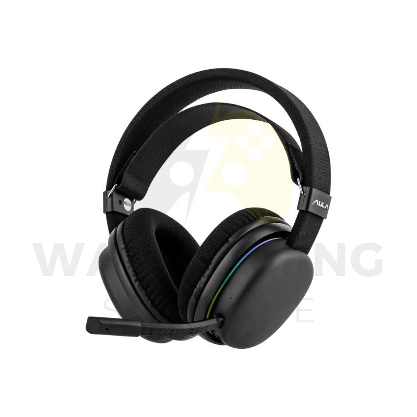 AULA G7 Tri-Mode Wireless Gaming Headset for PC, PS5, PS4, Nintendo Switch & Mobile | 2.4GHz, Bluetooth & Wired