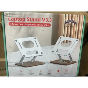 Laptop Stand V 3.3 Adjustable Laptop Stand | Foldable Ergonomic Aluminum Laptop Holder for 10 to 17 Inch Laptops