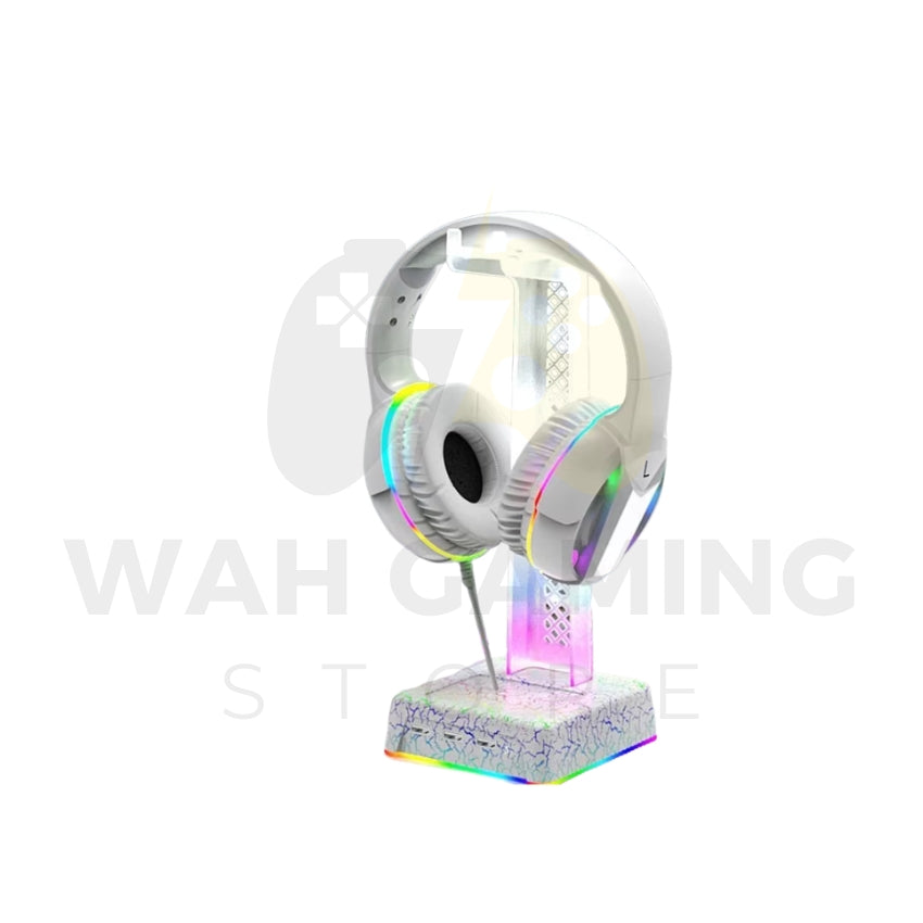 Z3 RGB Headphone Stand with 3 USB 2.0 Expansion Ports
