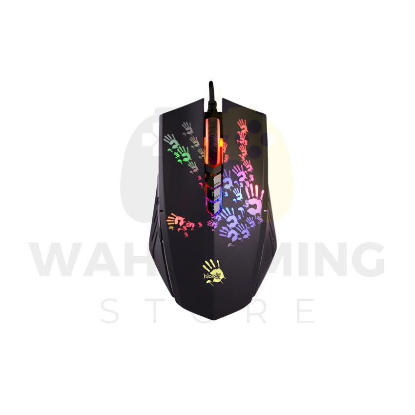 Bloody A60 Light Strike Neon Gaming Mouse – 6200 CPI Wired Gaming Mouse