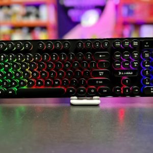 HS 30 Gaming RGB Membrane Keyboard with Backlight – Mechanical Feel USB Keyboard for PC & Laptop