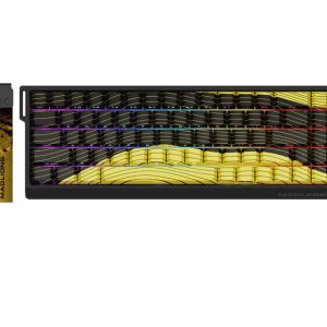 Madlions 68HE Yellow Theme Magnetic Switch Gaming Keyboard – 68% Layout, 8000Hz Polling Rate
