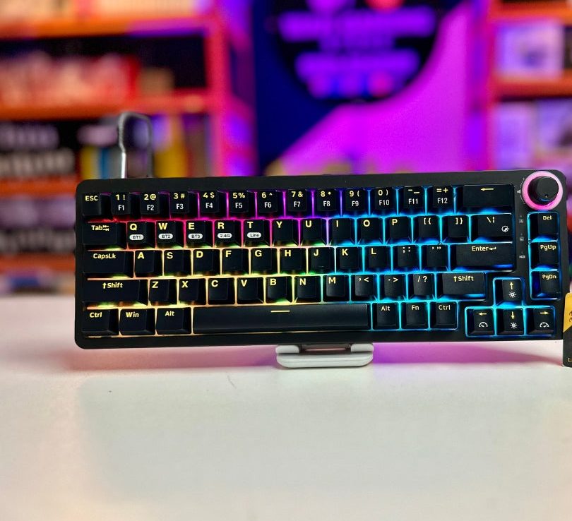 Homoo KB 67+ Mechanical Keyboard – RGB Backlit Wired Gaming Keyboard With Side Profile Lights