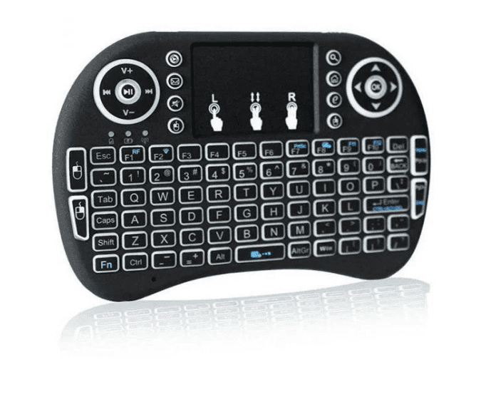 Mini Keyboard + Mouse Wireless Connection Rgb Remote