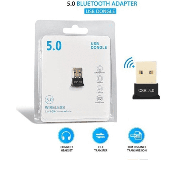 USB Bluetooth 5.0 Adapter Wireless Dongle for PC