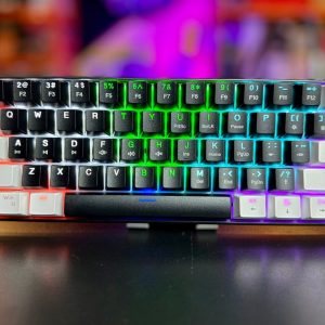 MEGA KEY 60% Mechanical Gaming Keyboard – RGB Compact Keyboard with Type-C Cable