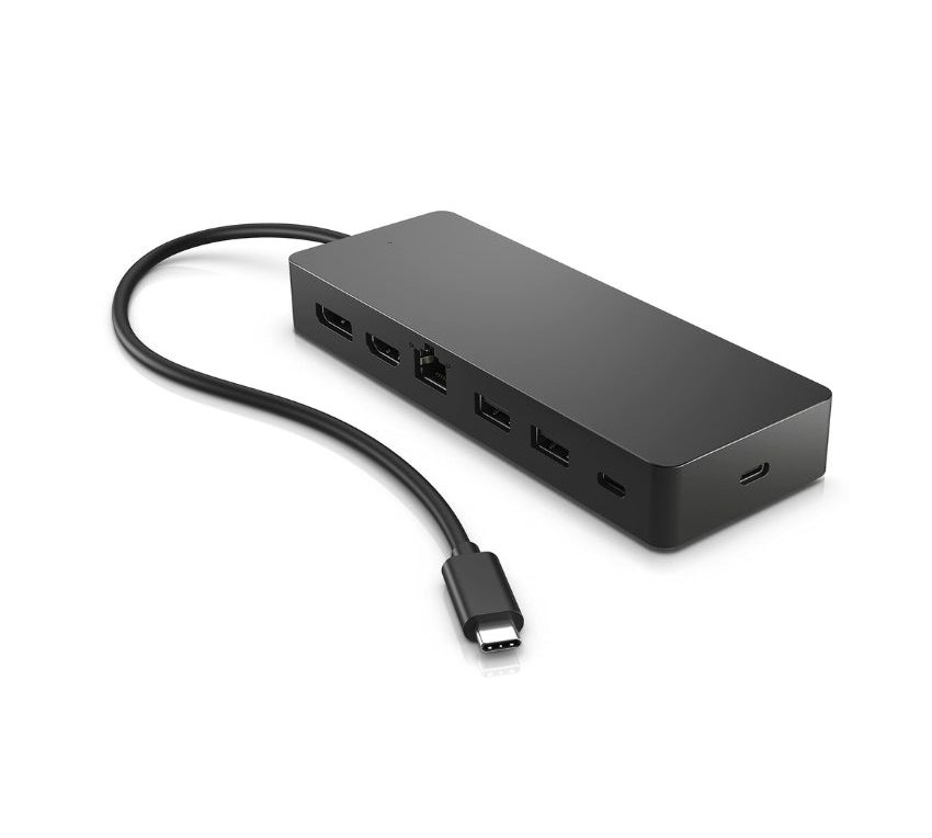 HP Universal USB-C Multiport Hub (7-in-1) – Dual 4K Display Support
