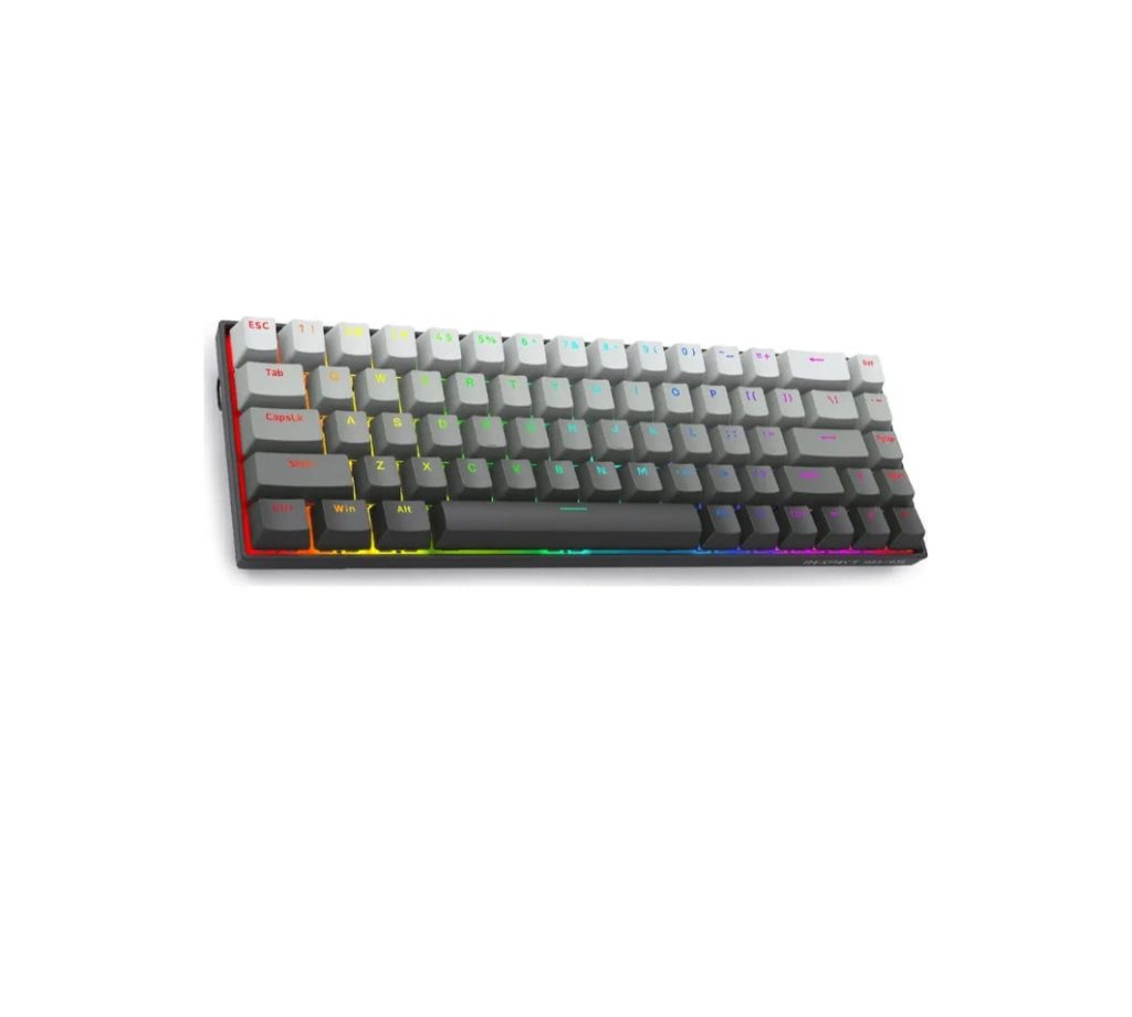 E-Yooso HZ68 Rapid Trigger Hall Effect Mechanical Gaming Keyboard – 68 Keys, Magnetic Switches, RGB Backlit, PBT Keycaps, 8KHz Polling Rate