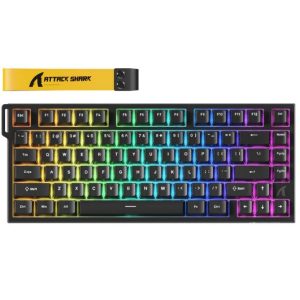 Attack Shark R82 HE Gaming Keyboard With 1 Year Warranty Rapid Trigger Keyboard Magnetic Switch with 0.005MM RT