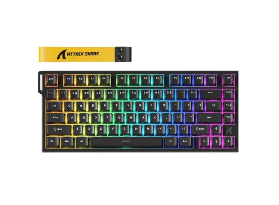 Attack Shark R82 HE Gaming Keyboard With 1 Year Warranty Rapid Trigger Keyboard Magnetic Switch with 0.005MM RT