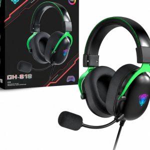JEDEL GH818 USB 7.1 Surround Sound RGB Gaming Headphones with Noise Cancellation Microphone And Ultra LightWeight Design