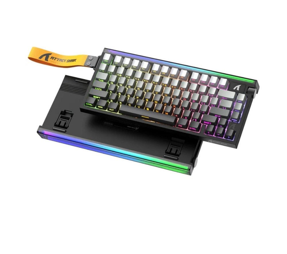 Attack Shark R85 HE Gaming Keyboard With 1 Year Warranty With Rapid Trigger Keyboard Magnetic Switch with Custom Lightbox