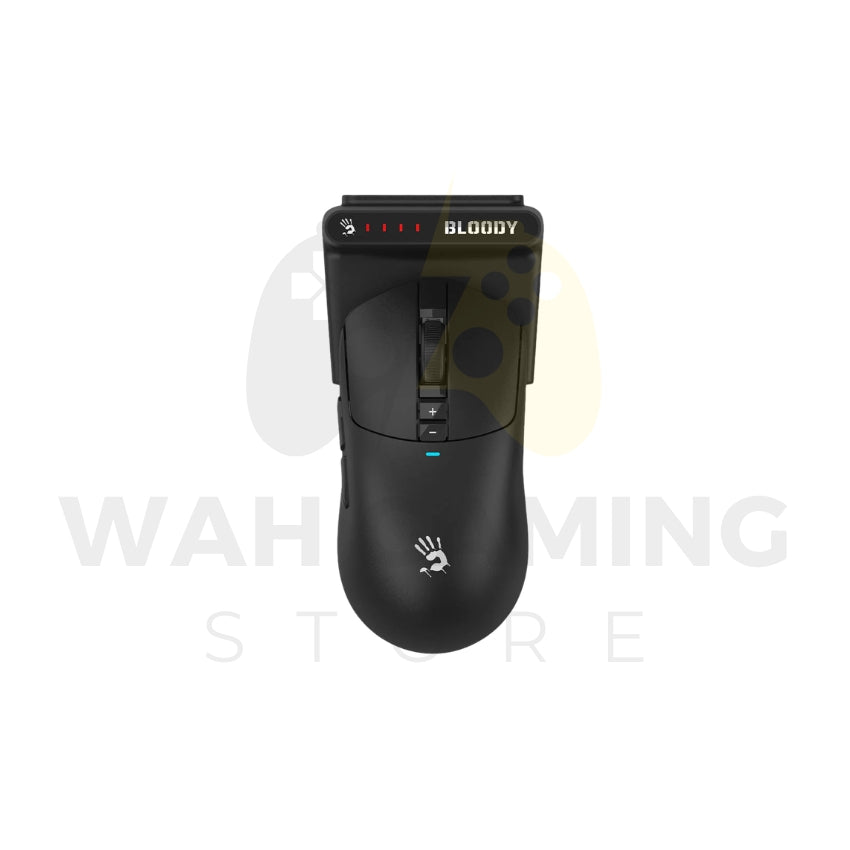 Bloody R72 Ultra Duo Wireless Gaming Mouse with Charging Dock – Black