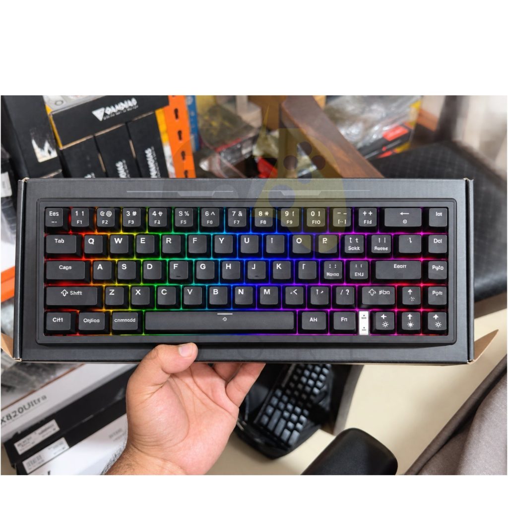 MECHREVO SOUL GK68 Magnetic HE Gaming Keyboard | 8K Polling Rate, Rapid Trigger, RGB, Double-Shot PBT, 68%