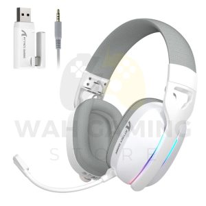 Attack Shark L90 Tri-Mode Wireless RGB Gaming Headset – 7.1 Surround Sound