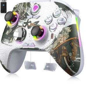 EasySMX X15 Wireless Game Controller – PC, Switch, iOS & Android - 1000hz Polling Rate - Haptic FeedBack