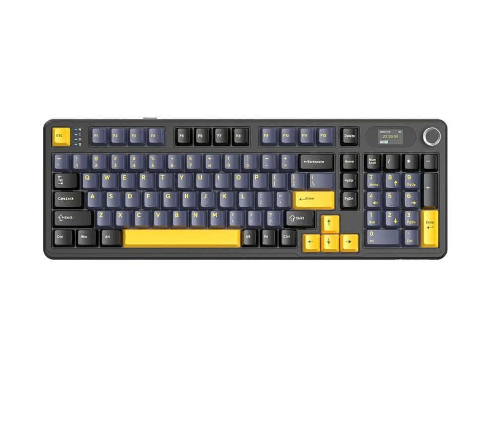 Attack Shark X98 Pro Gaming Keyboard With 1 Year Warranty With LED Color Display & Number Pad