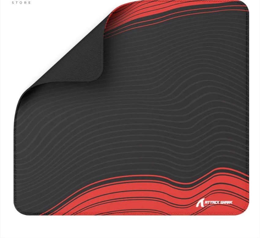 ATTACK SHARK CM02 eSport Gaming Mouse Pad 450x400x4mm Premium Gaming Surface with Anti-Slip Rubber Base