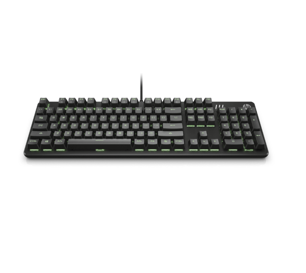 HP Pavilion 550 RGB Monochrome Mechanical Gaming Keyboard Red Switches Box Pack Brand New