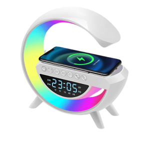 G-shape Multifunctional Lamp & Bluetooth Speaker With Wireless Charging Big Size High Quality