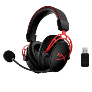 HyperX Cloud Alpha Wireless Gaming Headset – 300 Hour Battery DTS Spatial Gaming Headphones