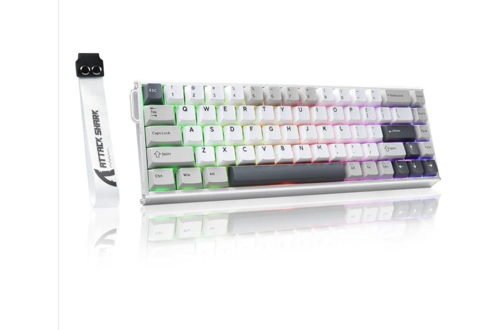 Attack Shark X68 Max HE Gaming Keyboard With 1 Year Warranty | Rapid Trigger Aluminum Keyboard Magnetic Switch