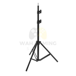 2.1m (7ft) Adjustable Tripod Stand for Ring Lights, Cameras & Mobile Holders