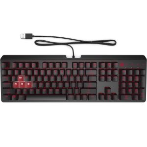 HP OMEN Encoder Mechanical Gaming Keyboard Cherry MX Brown Switches RGB Backlit – Fast Response Gaming Keyboard