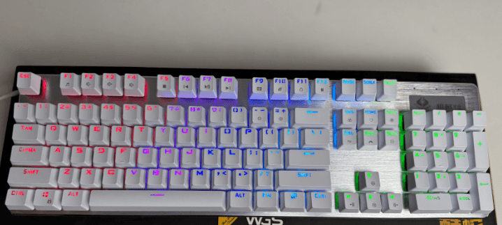 COOL SNake XK11 - USB Mechanical Gaming Keyboard - 6 Color LED Backlight Illumination