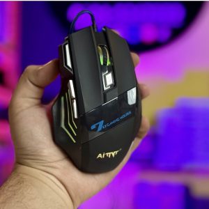 AITNT G950 Gaming Mouse 3200 DPI RGB Wired Mouse with Auto Clicker Button for Pro Gamers