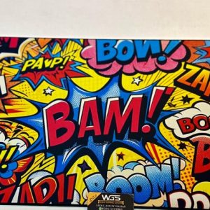 WGS Boom Funky XXL Gaming Desk Mat 900×400 – Speed Edition Full Size Table Mat