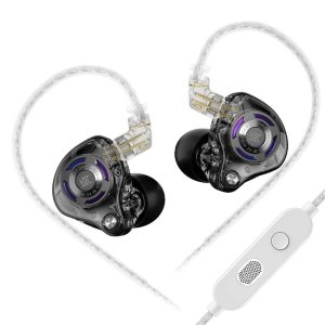 KZ Gale Dynamic Driver Gaming Earphones with DSP Sound Card and Detachable Cable (USB-C) Hi-Fi Wired Earbuds