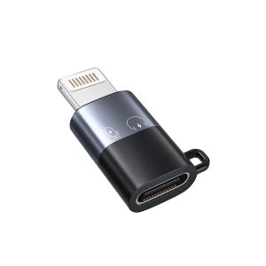 Lightning Male to USB Type-C Female Audio & Charging Adapter for iPhone – Supports Charging and Audio