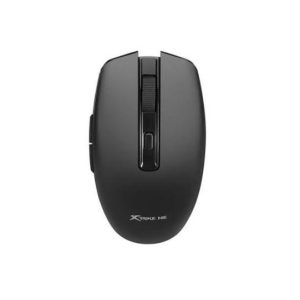 XTRIKE ME GW-224 BK Wireless Gaming Mouse – 2.4GHz + Bluetooth 5.2 Dual Mode, Programmable Buttons, Adjustable DPI